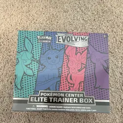 Pokemon Sword & Shield Evolving Skies Elite Trainer Box Pokemon Center Edition - Image 1