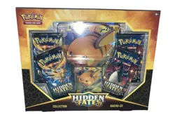 Pokemon Hidden Fates Raichu GX Collection Box Sealed 728192512490 - Image 1