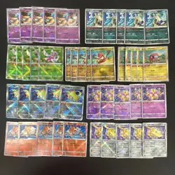 45*Lot Pokemon TCG Radiant Gardevoir/Hisuian Sneasler/Jirachi/Charjabug #3 KB72 - Image 1