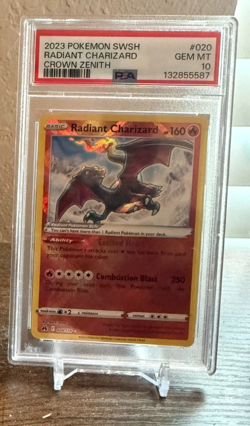 Pokemon - Crown Zenith - Radiant Charizard #20 PSA 10 - Image 1