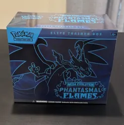 Pokemon Mega Evolution Phantasmal Flames Elite Trainer Box SEALED - Image 1