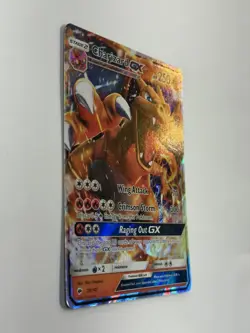 Pokemon TCG Charizard Gx 20/147 Holo Rare Sun & Moon Burning Shadows LP - Image 3