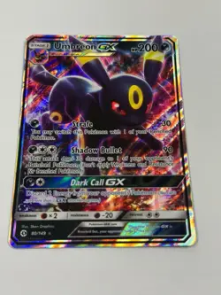 Pokemon TCG Umbreon Gx 80/149 SM Base Set Ultra Rare Holo Sun & Moon Near Mint - Image 4