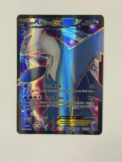 Pokemon TCG Latios Ex 101/108 Ultra Rare Full Art Holo XY Roaring Skies LP - Image 1