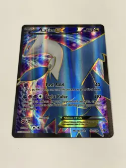 Pokemon TCG Latios Ex 101/108 Ultra Rare Full Art Holo XY Roaring Skies LP - Image 4