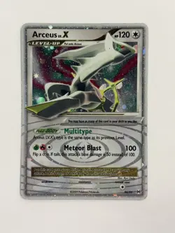 Pokemon TCG Arceus X 95/99 Ultra Rare Holo Level Up 2009 Pokemon Moderately - Image 1