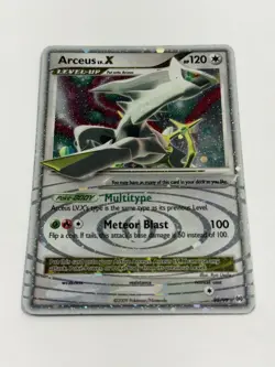 Pokemon TCG Arceus X 95/99 Ultra Rare Holo Level Up 2009 Pokemon Moderately - Image 4