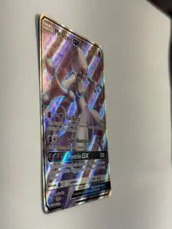 Pokemon TCG Mewtwo Gx 72/73 Ultra Rare Full Art Holo Shining Legends Near Mint - Image 3