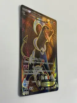 Pokemon TCG Houndoom Ex 153/162 Ultra Rare Full Art Breakthrough Heavily Played - Image 3