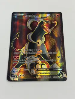 Pokemon TCG Houndoom Ex 153/162 Ultra Rare Full Art Breakthrough Heavily Played - Image 4