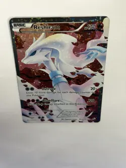 Pokemon TCG Reshiram RC22/RC25 Full Art Legendary Treasures Radiant Collection - Image 5
