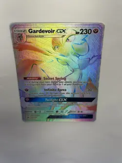 Pokemon TCG Gardevoir Gx 159/147 Rainbow Rare Full Art Burning Shadows Near Mint - Image 5