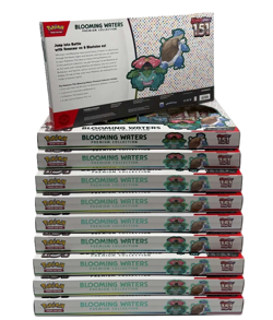 Lot of (10) Pokemon TCG Scarlet & Violet 151 Blooming Waters Premium Collection - Image 1