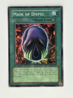 Mask of Dispel LON-017 Labyrinth of Nightmare Super Rare 1st Edition LP - Image 1