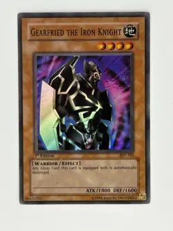 Gearfried the Iron Knight PSV-101 Pharaoh's Servant Super Rare 1st Edition LP - Image 1