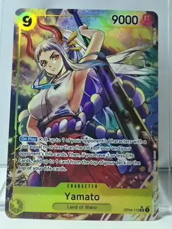 Yamato Kingdoms of Intrigue OP04-112 One Piece TCG Alt Art - Image 1