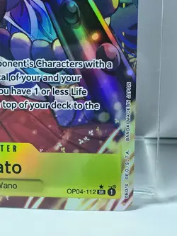 Yamato Kingdoms of Intrigue OP04-112 One Piece TCG Alt Art - Image 3