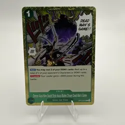 Asura Blades Drawn Dead Man's Game - OP12-037 Legacy of the Master English Foil - Image 1