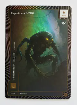 Wonders Of The First Existence - Experiment B-2101 - Token Foil #T-026 - Image 1