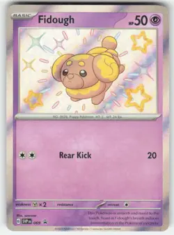 Pokemon TCG SV: Scarlet & Violet Promo Cards #069 Fidough NM - Image 1