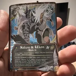 Bandai Naruto CCG Foil 1st Edition Card Lot Sakura, Tsunade, Sasori, Samui, Sai - Image 5