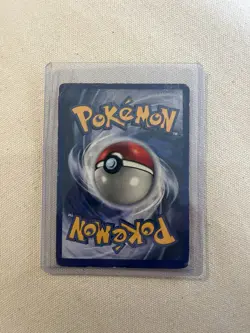 Machamp 8/102 Holo Base Set Pokemon Card (card stains pictured) - Image 2