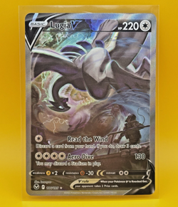 Lugia V Alt Art 186/195 Silver Tempest Pokemon Card NM/MT - Image 1