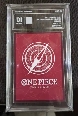 One Piece Chinese Promo Cards #OP09-001 Shanks PCG 10+ PRISTINE EM68 - Image 2