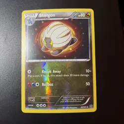 Pokemon TCG Card Black & White Plasma Blast Shelgon 63/101 Reverse Holo - Image 1