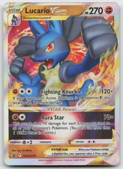 Lucario VSTAR Promo Holofoil SWSH: Sword & Shield Promo Cards SWSH214 NM - Image 1