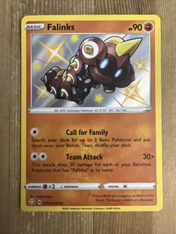 Falinks - SV074/SV122 - Pokemon Shining Fates Sword Shield Shiny Rare Card NM - Image 1