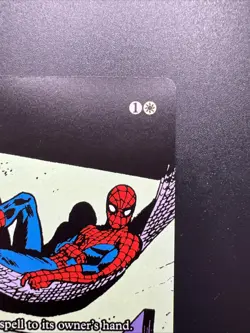 Spider-Man Magic the Gathering Reprieve #0005 Mythic Rare Showcase Card - Image 3