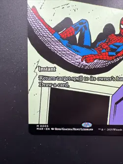 Spider-Man Magic the Gathering Reprieve #0005 Mythic Rare Showcase Card - Image 5