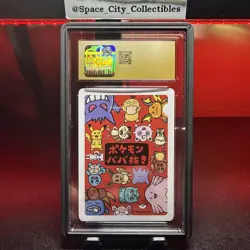 Pokemon TCG Pikachu 2019 Japanese Old Maid Pokemon Playing Cards CGC Pristine 10 - Image 2