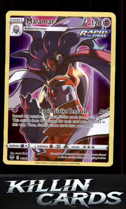 Malamar TG06/TG30 Pokemon Ultra Rare SWSH12: Silver Tempest Trainer Gallery Card - Image 1