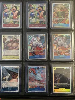 One Piece 45 Card Lot! Full Art, Sr’s, Rares, And Promos! - Image 3