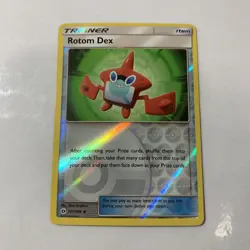 Rotom Dex 131/149 Reverse Holo Uncommon Trainer Sun & Moon Base Pokemon Card - Image 1
