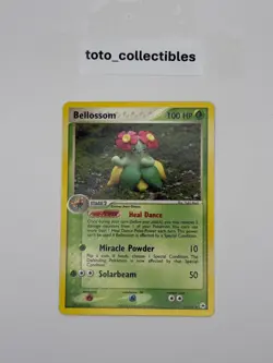Bellossom 16/101 Hidden Legends Rare Pokemon Card 2004 Non Holo LP-NM - Image 1