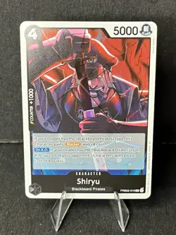 Shiryu PRB-02 PRB02-015 Foil Rare The Best Vol 2 One Piece Card Near Mint NM TCG - Image 4