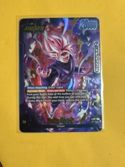 Goku Black Leader Alt Art FB01-035 Dragon Ball Fusion World Card EN mint - Image 1