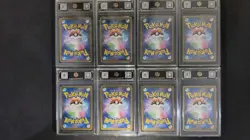 TOC 9/10 Pristine Pikachu Card Japanese Pokemon Graded Collection lot*8 GL15 - Image 2