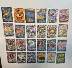 Topps Pokemon Blue Label Assorted 74 Card Lot - Image 1