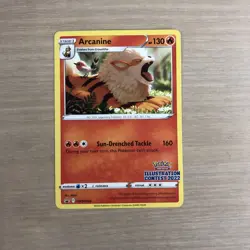 Arcanine (Illustration Contest 2022) SWSH304 SWSH: Sword & Shield Promo Cards... - Image 1