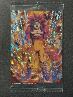 Super Saiyan 4 Son Goku 6-09 SEC - Dragon Ball Itajaga Card Sealed Japanese ZR29 - Image 1