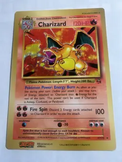 Pokemon Card Charizard 4/102 Corocoro Promo JUMBO English Japan JB169 - Image 1
