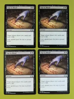 Sign in Blood x4 M15 Magic 2015 4x Playset Magic the Gathering MTG - Image 1