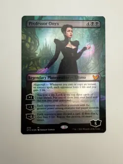 Professor Onyx (Borderless) Strixhaven: School of Mages Foil - Image 1