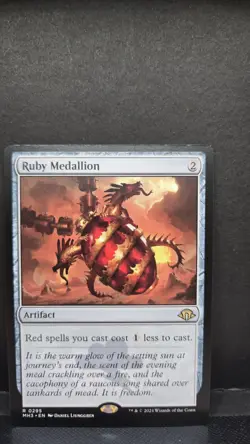 Ruby Medallion R Modern Horizons 3 #295 NM Regular - Image 1