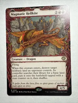 Magmatic Hellkite (Showcase) Tarkir: Dragonstorm Regular - Image 1