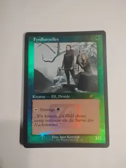 MTG Fyndhorn Elves 30th Anniversary Play Promos 3/30 Foil Rare - Image 1